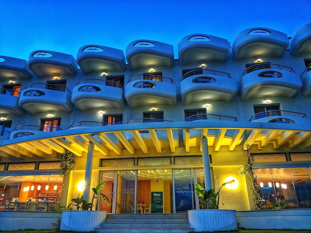 Aegean Blue Beach Hotel Nea Kallikrateia ภายนอก รูปภาพ