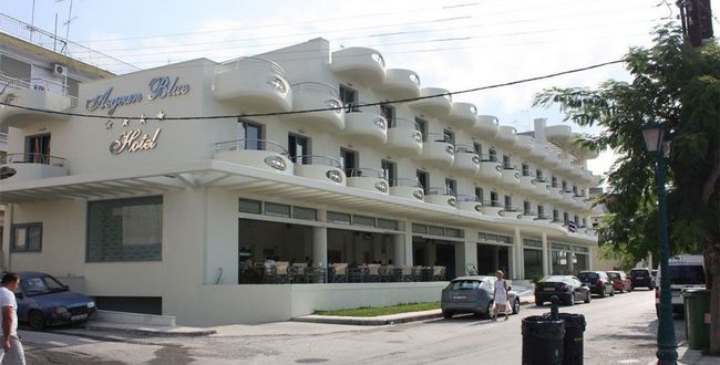 Aegean Blue Beach Hotel Nea Kallikrateia ภายนอก รูปภาพ